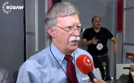 Rudaw interviews US Ambassador John Bolton in 2016.