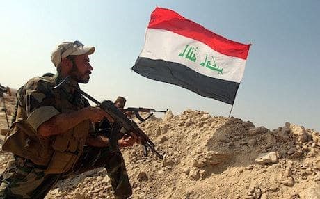 An Iraqi Army soldier. File photo: AFP