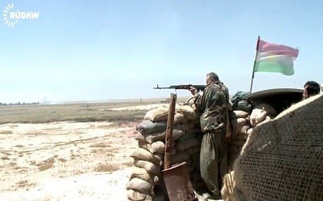 Rudaw file photo of a Kurdish Kakayi man killed by ISIS militants  defending himself and his family at his house in a village in Daquq in south Kirkuk in mid-2017.