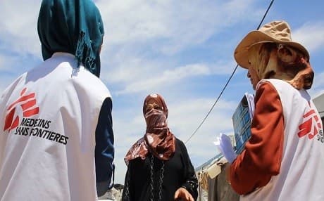 The seminar was hosted by Médecins Sans Frontières (MSF), one of the NGOs addressing health challenges in Iraq and the Kurdistan Region. Photo: MSF video