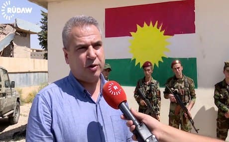 Ibrahim Biro is one of those accused of collaborating with Turkey in Afrin. File photo: Rudaw