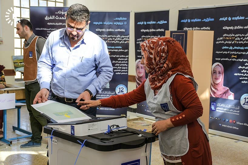In pictures: Iraq depends on electronics to eliminate voter fraud
