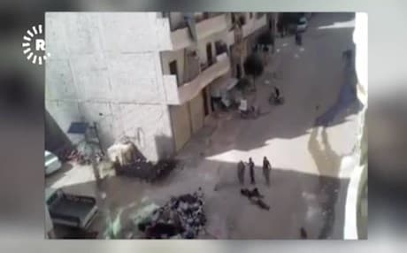 the incident took place in the Mahmoudiya neighborhood of the city
