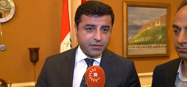 Selahattin Demirtas will be the HDP's candidate for president on June 24, 2018. Photo: Rudaw