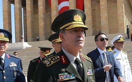 Chief of General Staff Gen. Hulusi Akar. File photo: Adem Altan/AFP