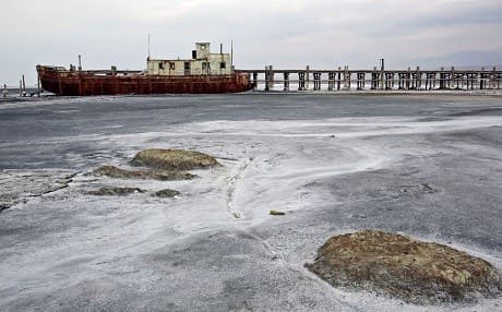 Iran has suffered from water scarcity for years, most dramatically evident in Urmia Lake that has been decimated by over use and climate change. File photo: AP