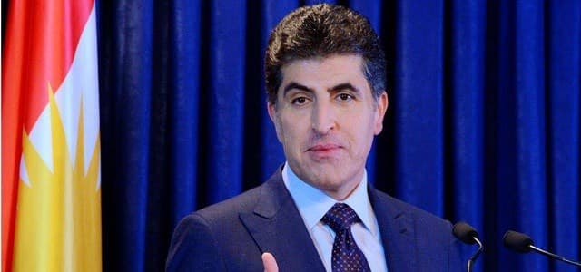 KRG Prime Minister Nechirvan Barzani holds a press conference, July 4, 2018. Photo: Hemin Ranyai
