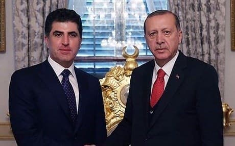 KRG PM Nechirvan Barzani attended Turkish President Recep Tayyip Erdogan's inauguration in Ankara this week. File photo: KRG