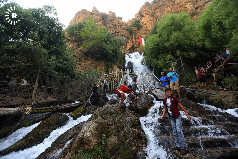 Step into the cool waters of Halabja’s Ahmadawa resort