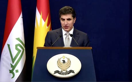 KRG Prime Minister Nechirvan Barzani. Photo: Rudaw TV