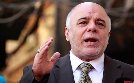 Iraqi PM Haider al-Abadi. File photo: AFP 