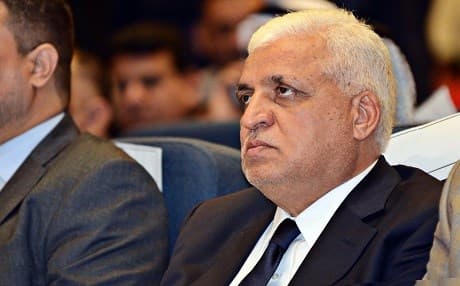 Falih Alfayyadh was the head of the Hashd al-Shaabi commission. Photo: Falih Alfayyadh FB