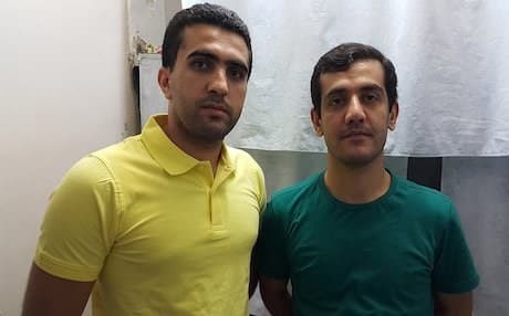 Zanyar and Loghman Moradi, arrested in 2009, now face imminent execution in Iran, according to their mothers. Photo: Iran Human Rights