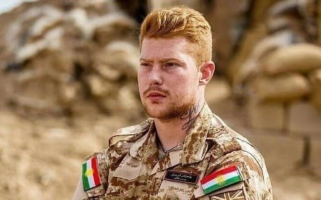 Joe Robinson was arrested in Turkey after posting photos on social media of his time with Kurdish forces in Syria. Photo: Joe Robinson Facebook