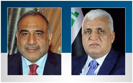 Adil Abdul-Mahdi (left) and Falih Alfayyadh are being floated as possible candidates as the next Iraqi premier. Composite photo: Rudaw via GoI