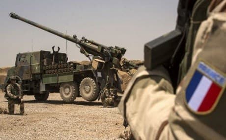 French soldiers pictured north of Mosul in July 2017. Photo: Fadel Senna / AFP