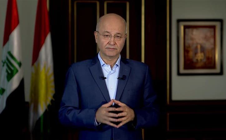 Barham Salih, the Patriotic Union of Kurdistan (PUK) nominee for the Iraqi presidency. File photo