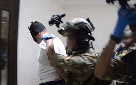 Counter-terror forces arrested eight ISIS suspects. Photo: counter-terror directorate/screengrab