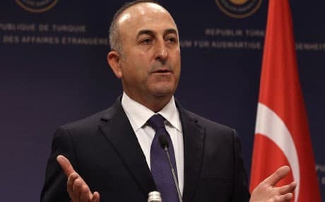 Turkish Foreign Minister Mevlut Cavusoglu in Ankara. File photo : AP