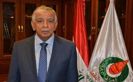 Iraqi Oil Minister Jabar al-Luabi.