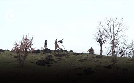 PDKI Peshmerga pictured in the Kurdistan Region mountains. File photo: Rudaw