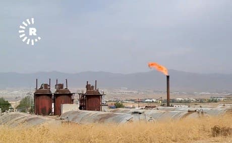 A small-scale oil refinery in Sulaimani province. Photo: Rudaw video 
