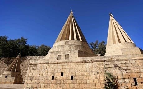 A picture taken on October 6, 2014 at Lalish temple in Duhok province, Kurdistan Region. File Photo: Safin Hamed | AFP