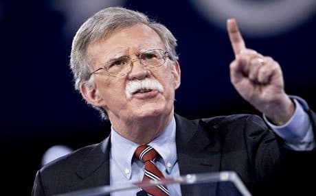 US President Donald Trump appointed Ambassador John Bolton as National Security Advisor in April 2018. File photo: Andrew Harrer | AFP