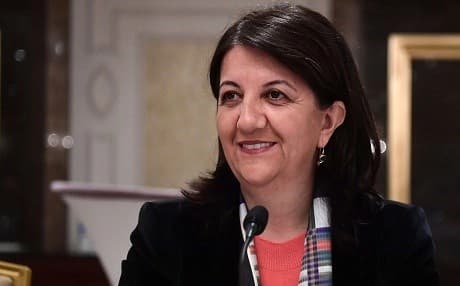 Pervin Buldan is co-chair of HDP and MP representing Istanbul. File photo: Ozan Kose/AFP