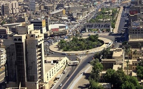 Downtown Baghdad, the capital of Iraq. File photo: AP