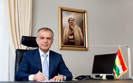 The representative of the Kurdistan Regional Government (KRG) in Vienna, Dr. Mustafa Goran. Photo: KRG Vienna