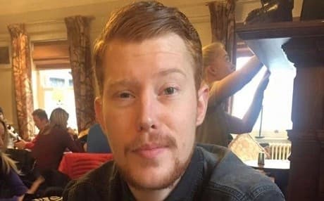 Ex-British soldier Joe Robinson posted this photo on Facebook in 2017 while in the United Kingdom. 