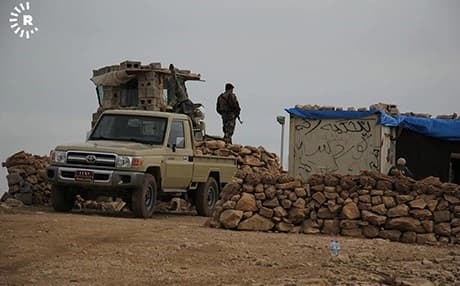A Peshmerga outpost on Qarachugh mountain. Photo by Hejar Jawhar/Rudaw