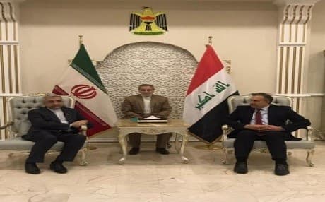 Iraq’s Electricity Minister Luay al-Khatteeb hosted Iran’s Energy Minister Reza Ardakanian for two days of meetings in Baghdad. Photo: Iraq Ministry of Electricity