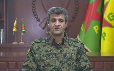Nuri Mahmud, spokesperson for the Kurdish People’s Protection Units (YPG). File photo: Rudaw