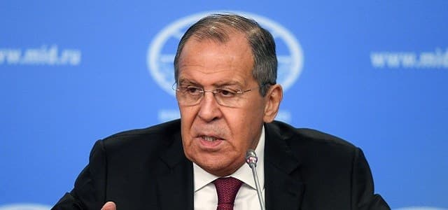 Russian Foreign Minister Sergei Lavrov gives his annual press conference in Moscow, January 16, 2019. Photo: Kirill Kudryavtsev / AFP