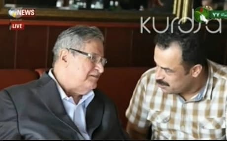 Talabani in Germany. Photo: Kurdsat TV