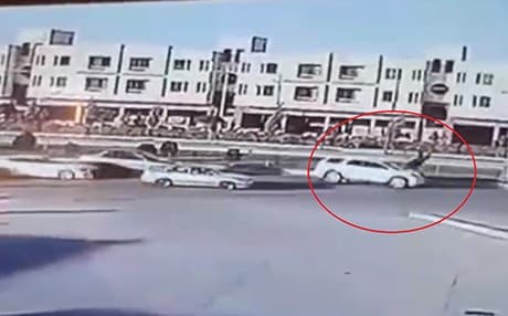  ‌شۆفێری ئۆتۆمبێله‌كه‌ رایكردووە، بەڵام ئۆتۆمبێله‌كه‌ی به‌جێهێشتووە
