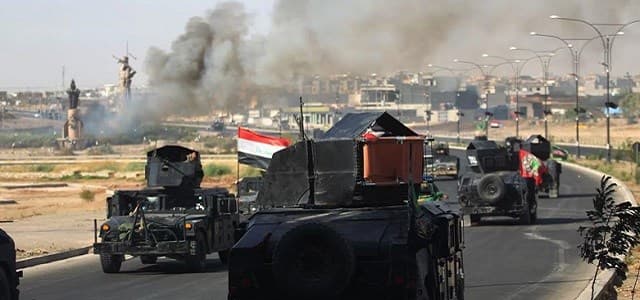 Iraqi forces advance toward the center of Kirkuk, October 16, 2017. File photo: Ahmad Al-Rubaye / AFP