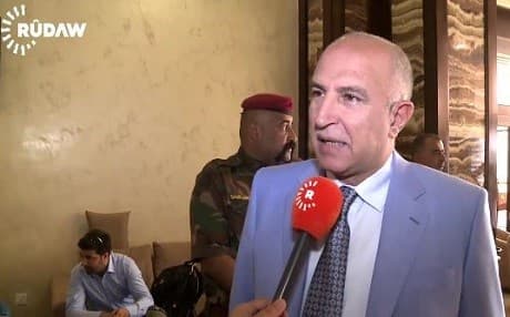 The Iraqi parliament voted to sack Nineveh Governor Nawfal Hamadi. File photo: Rudaw