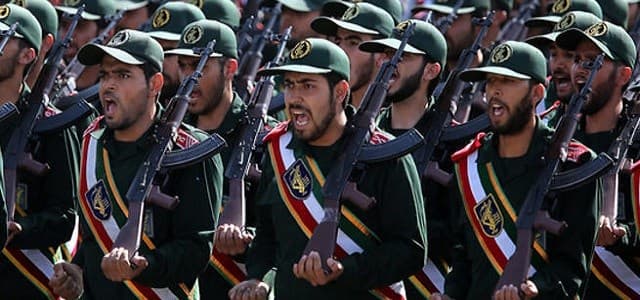 Iran’s Islamic Revolutionary Guard Corp (IRGC). File photo: AFP