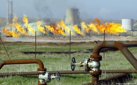 An oil facility in Kirkuk, a disputed province claimed by the Iraqi federal government and Kurdistan Regional Government. File photo: AFP