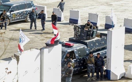 Iraqi Federal Police marshal at tactical assembly area Hamam al-Alil, Iraq, February 22, 2017. File photo: Staff Sgt. Jason Hull | US Army