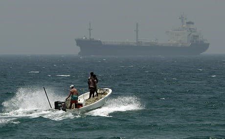 Fishermen off Fujairah, United Arab Emirates, near the Strait of Hormuz, May 30, 2012. File photo: Kamran Jebreili / AP