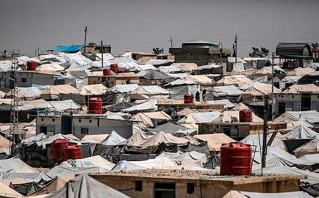 Al-Hol Camp, Al-Hasakah Governorate, Syria, June 2, 2019. Photo: Delil Souleiman / AFP