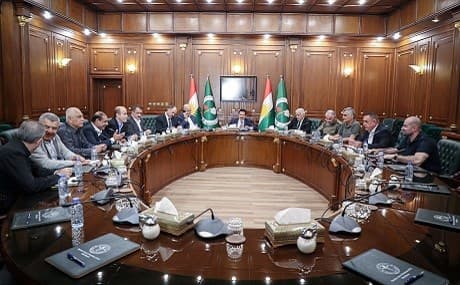 PUK politburo meeting in Sulaimani, June 6, 2019. Photo: Bafel Talabani / social media