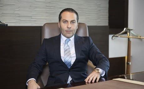 Syrian business Mogul Samer Foz poses for a picture. File photo: AFP/EPA