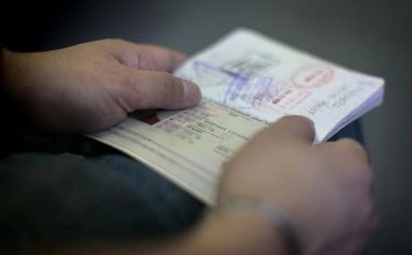 The British Government has appointed a Visa Application Centre (VAC) in Erbil to support visa applicants. File photo: Shaun Curry / AFP