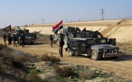 Iraqi army soldiers.  AFP File Photo.