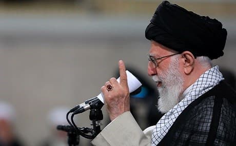 Iran’s supreme leader Ayatollah Ali Khamenei meets with judicial officials in Tehran, June 26, 2019. Photo: Khamenei.ir 